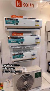 ❄️ KOLIN SPLIT TYPE INVERTER AIRCON CERTUS MODEL and KOLIN PRIMUS GOLD FULL DC INVERTER AIRCON BRANDNEW AND SEALED  🔥