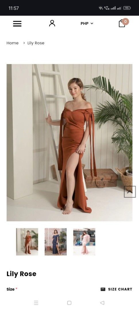 Apartment 8 Lily Rose Dress (Category: Dresses) located in Tacloban City. Submitted by crochetchronicles (Listing ID 1360363733, Image 1). Description: Apartment 8 Lily Rose Dress EUC, used once Amber, Medium.