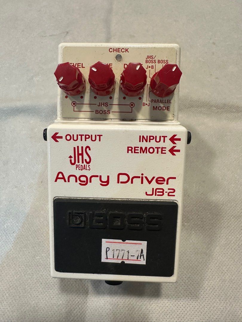 BOSS JB-2 Angry Driver Overdrive Pedal, Hobbies & Toys, Music & Media ...