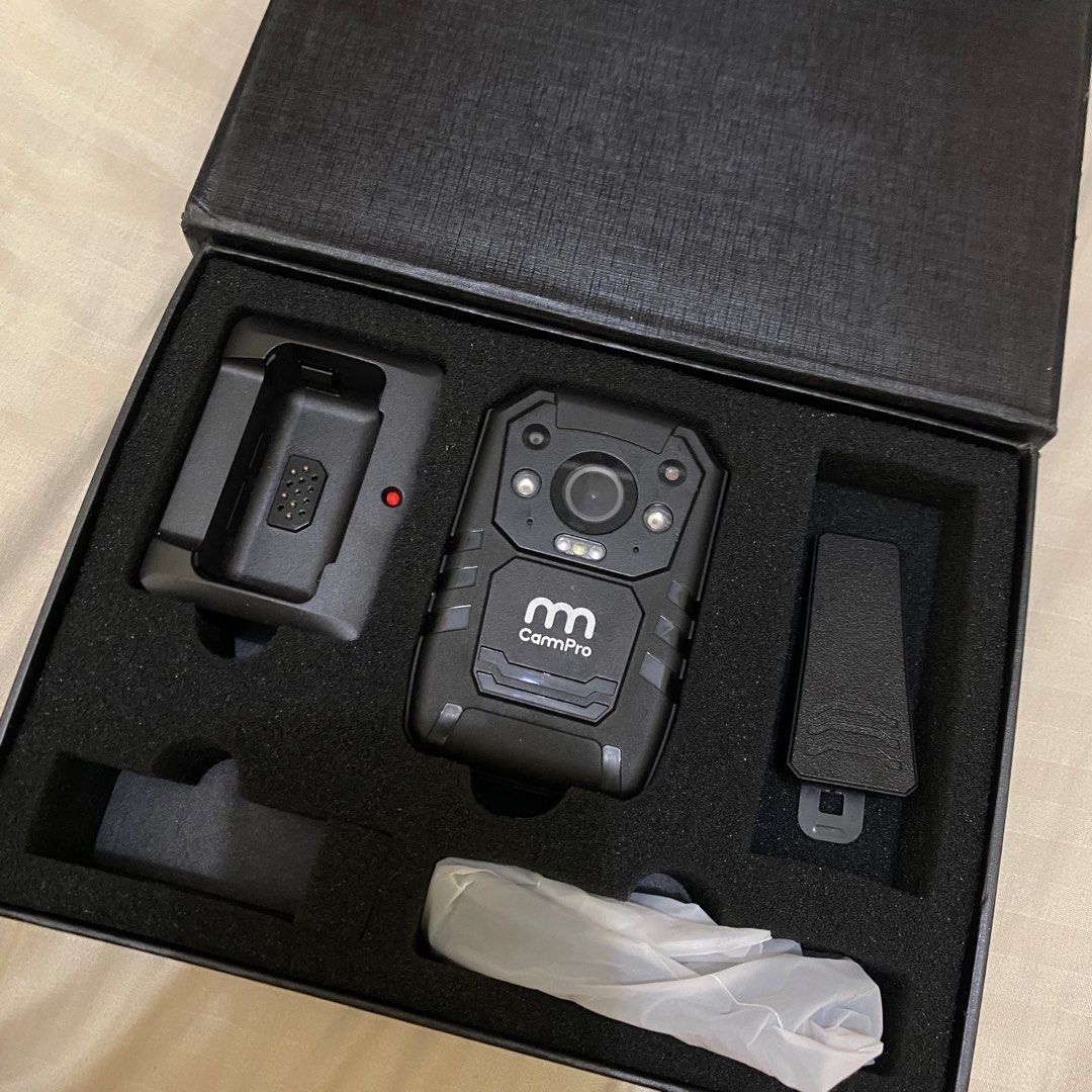 CammPro Body Worn Camera (Category: Video Cameras) located in Quezon City. Submitted by httppreloved (Listing ID 1360237225, Image 2). Description: CAMMPRO BODY WORN CAMERA ₱2,500 • Good condition (like new) • CammPro I826 1296P HD Police Body Camera, 128G Memory, Waterproof Body Worn Camera, Premium Portable Body Camera with Audio Recording Wearable, Night Vision, GPS for Law Enforcement PM if interested! 📩.