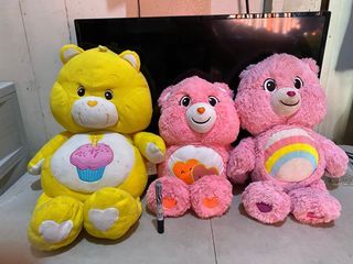 Carebears 18”-27” Large to XL 9-Pc Plush Bundle