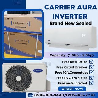 Carrier Aura Inverter Split Type Aircon