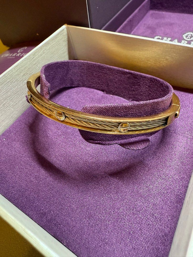 Charriol Bracelet (Category: Bracelets) located in Pasig City. Submitted by ellainegy (Listing ID 1360317749, Image 1). Description: Authentic Charriol bracelet Preloved With box .