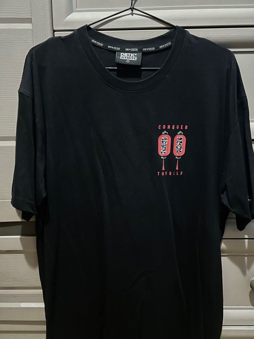 DBTK x Nick Automatic Collab Shirt (Category: Tshirts & Polo Shirts ) located in Manila. Submitted by mxveronicx (Listing ID 1360339357, Image 3). Description: DBTK x Nick Automatic Collab Shirt Size L No flaws or stains Also have the same design Size M but with minimal stain at the back RFS: Decluttering.