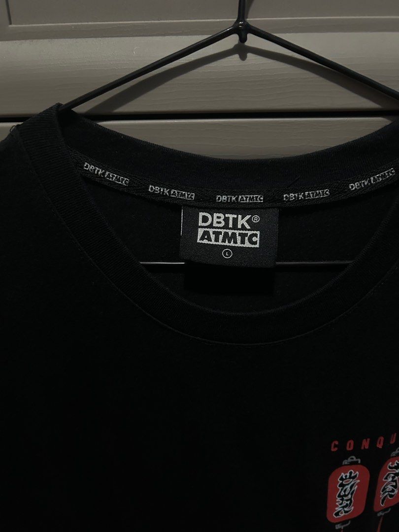 DBTK x Nick Automatic Collab Shirt (Category: Tshirts & Polo Shirts ) located in Manila. Submitted by mxveronicx (Listing ID 1360339357, Image 2). Description: DBTK x Nick Automatic Collab Shirt Size L No flaws or stains Also have the same design Size M but with minimal stain at the back RFS: Decluttering.