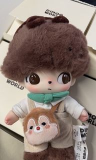 Dimoo keychain chip and dale