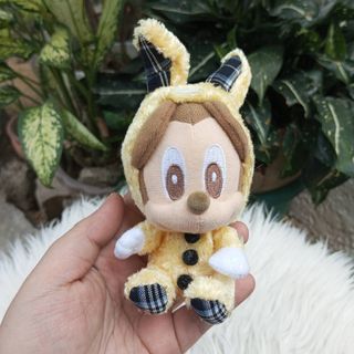 DISNEY Baby Mickey Mouse Kigurumi Yellow Rabbit Plush Toy