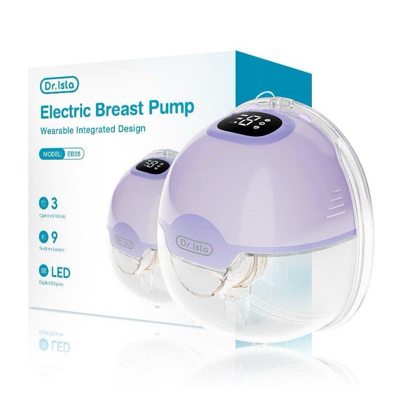 Electric breast pump (Category: Maternity Care) located in Taytay. Submitted by kylebern (Listing ID 1360329788, Image 1). Description: Brand: Dr. Isla Color: Purple Sealed - Brand New ✔️ 9 suction levels ✔️3 optional modes (Lactation, Massage, Pumping) ✔️ 180ml capacity ✔️ Lightweight ✔️ Easy to clean RFS: Spare item Free Milk bags Taytay area Visit my page for more items.