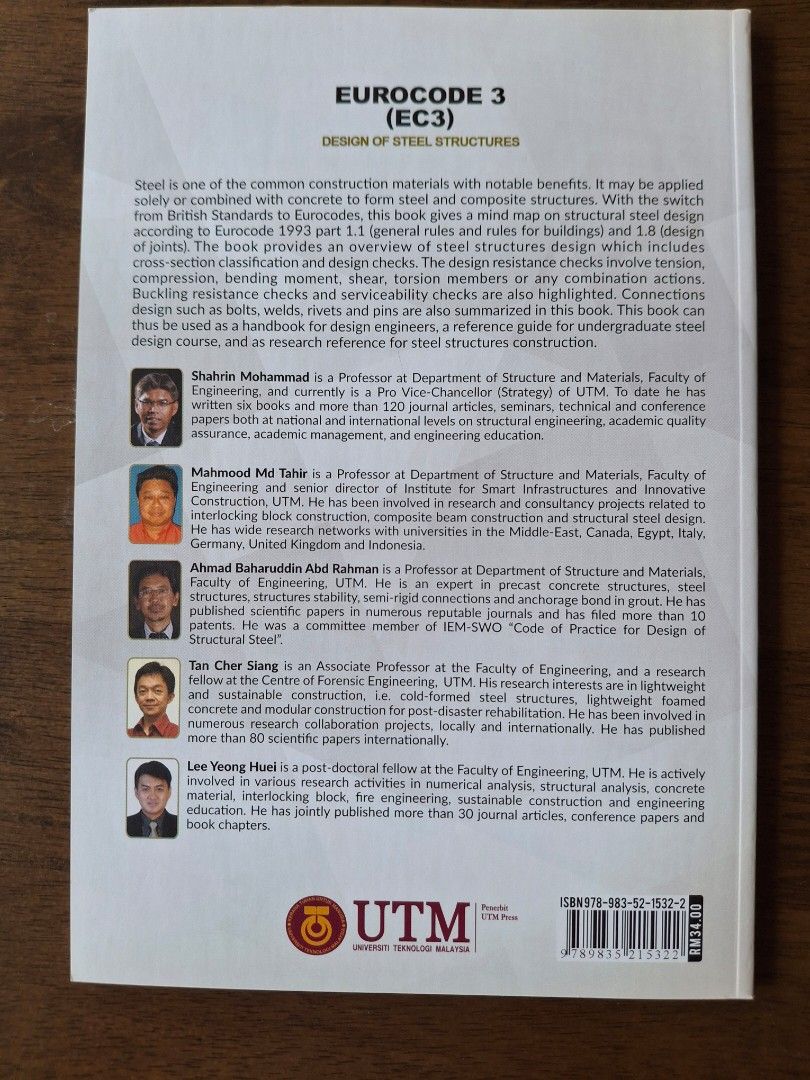 EUROCODE 3 [EC3] DESIGN OF STEEL STRUCTURES, Hobbies & Toys, Books ...