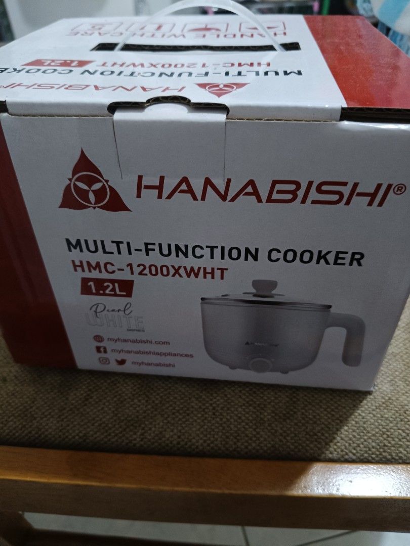 Hanabishi multi function cooker (Category: Cookers) located in San Fernando. Submitted by artemisolshop_0704 (Listing ID 1360216648, Image 1). Description: brand new, gifted. free sf.