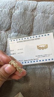 Heart ring size 7