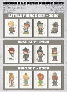 Hirono x Le Petit Prince Bundles
