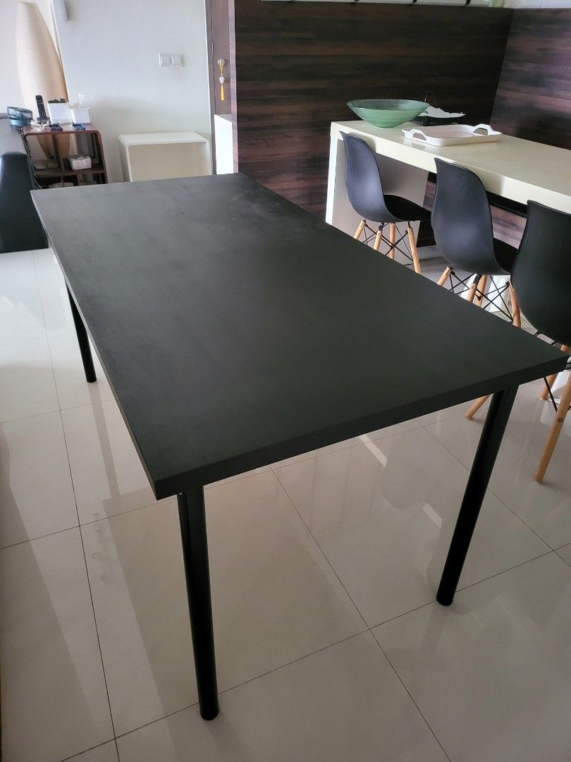 IKEA study table (Category: Tables & Sets) located in Singapore. Submitted by ah_char (Listing ID 1360306146, Image 2). Description: 150cm by 75cm Self pick-up.
