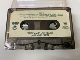 Jose Mari Chan - Christmas In Our Hearts - Philippines Original Music Album Cassette Tape - No Cover