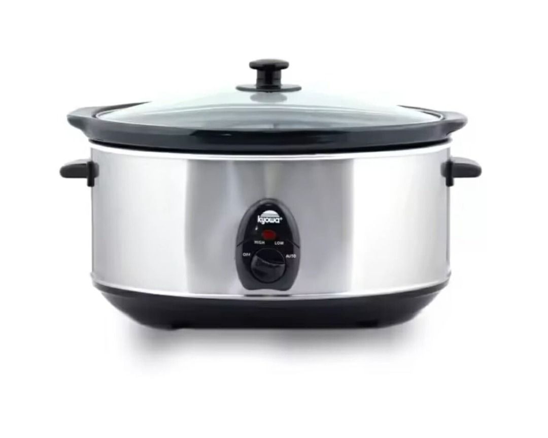 Kyowa Slow Cooker / Crackpot (Category: Cookware & Accessories) located in Pasig City. Submitted by timothyfra75573 (Listing ID 1360365035, Image 2). Description: Brand new. RFS: Double purchased .