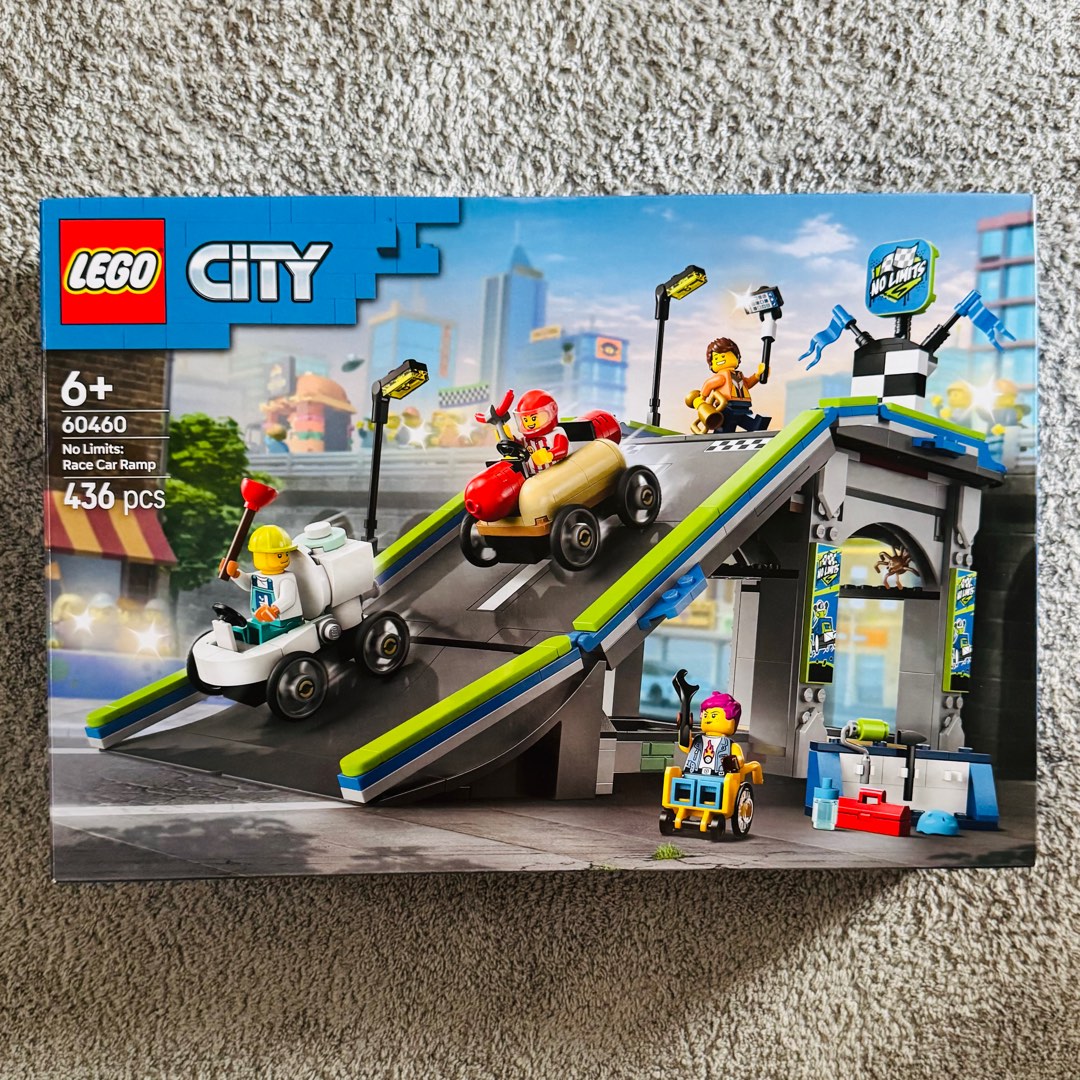 Lego 60460 No Limits: Race Car Ramp Track, Hobbies & Toys, Toys & Games ...