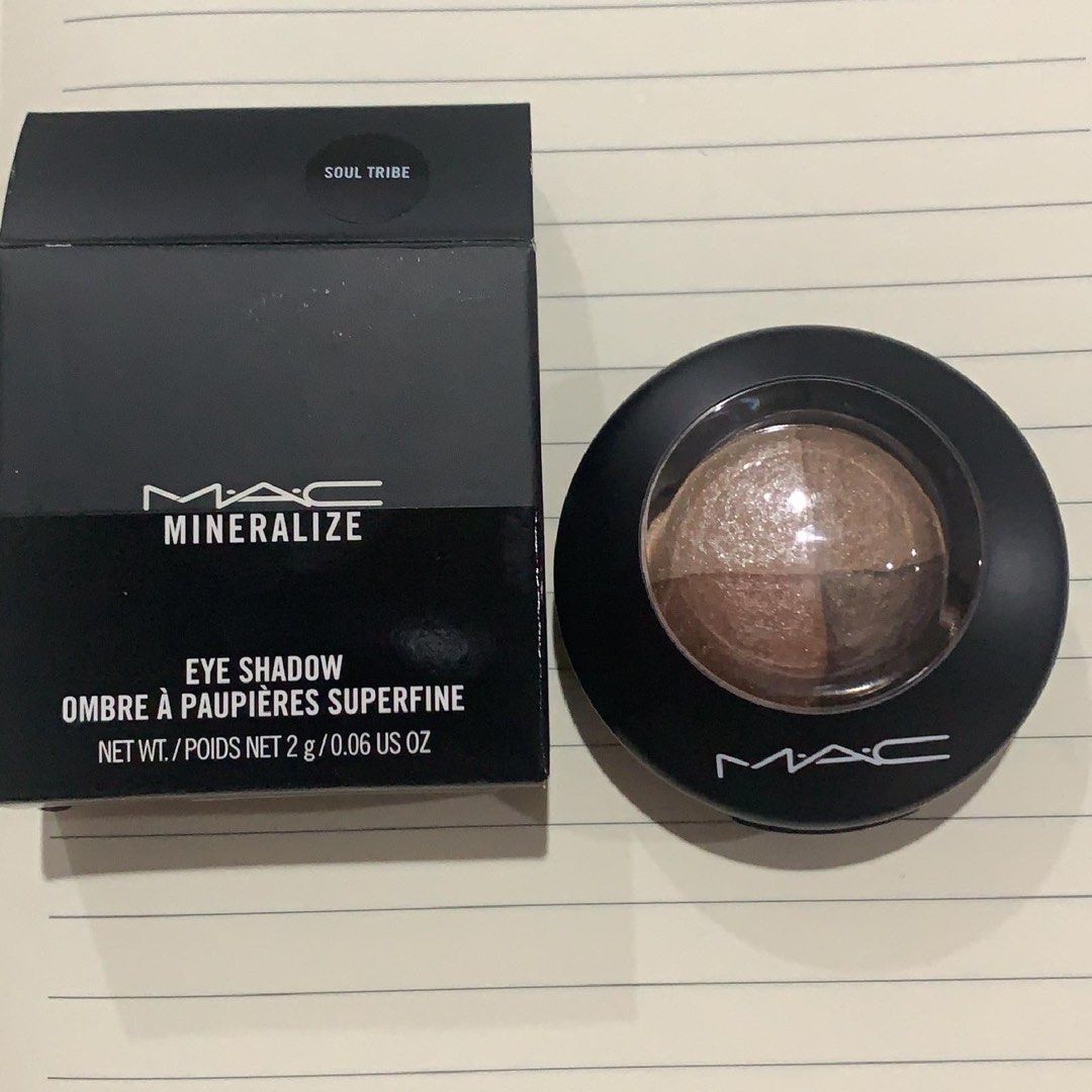 MAC mineralize eyeshadow 2g (soul tribe) (Category: Makeup) located in Manila. Submitted by marylouche42170 (Listing ID 1360383587, Image 2). Description: Price for 1 item .