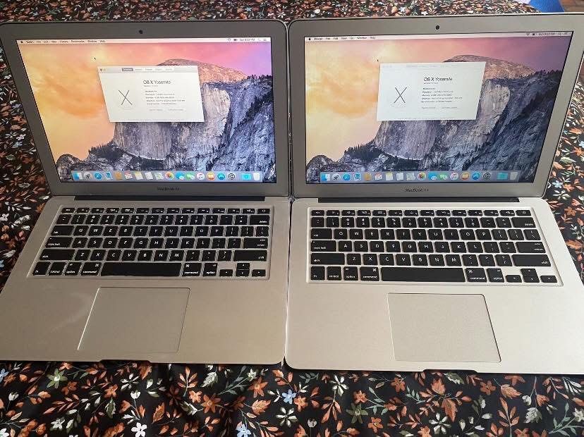 MACBOOK AIR 7.2 WITH CHARGER (Category: Laptops & Notebooks) located in Quezon City. Submitted by lenard.regencia (Listing ID 1360260285, Image 1). Description: ‼️‼️ON HAND‼️‼️ ❤️READY FOR MEET UP❤️ ‼️MACBOOK AIR 7.2 WITH CHARGER ‼️8gbram ‼️128ssd ‼️AND LAPTOP BAG 12K ONLY.