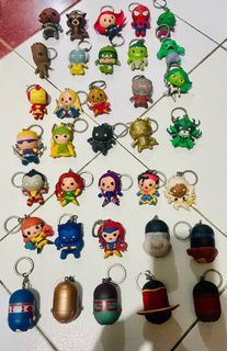 Marvel Figural Key Rings