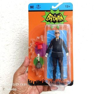 McFarlane DC Retro Batman '66 Classic TV Series ALFRED PENNYWORTH 6” Scale Action Figure