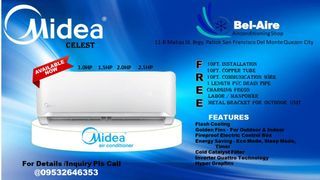 MIDIE SPLIT TYPE AIRCON INVERTER FREE INSTALLATION