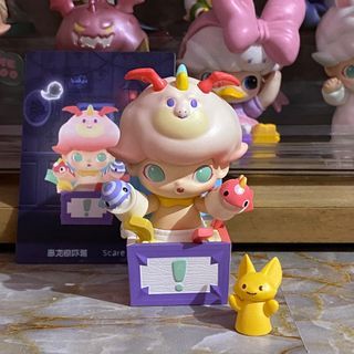 ORIGINAL popmart dimoo no one’s gonna sleep tonight: scare box