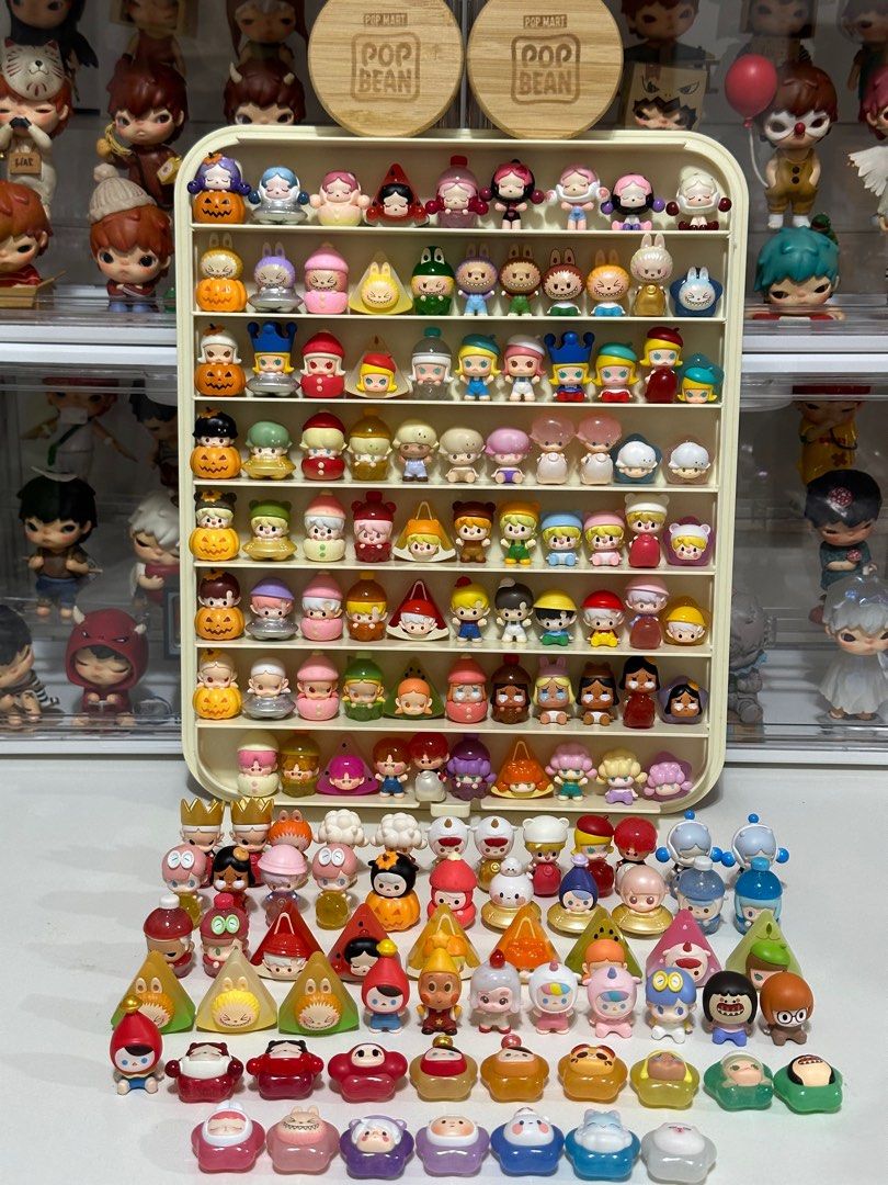 Pop Mart Pop Bean (Official) (Category: Designer & Blind Box Toys) located in Tagbilaran City. Submitted by _harriet_ (Listing ID 1360278677, Image 3). Description: ♡ All Pop Beans are ₱100 each. (final price) ♡ All items are official Pop Mart products, stored in Pop jars and never used. ♡ Updated available items are posted in other listings. ♡ Location: Bohol ♡ MOD: J&T (SF ₽85) ♡ MOP: Gcash | Maya | BPI.