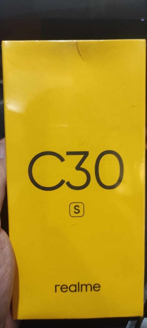 Realme C30s 4/64gb Stripe Black (Category: Realme) located in Manila. Submitted by bhebheclan5 (Listing ID 1360363794, Image 1). Description: Selling Bnew Realme C30s 4/64gb Stripe Black Loc: Caloocan Pm for inquiries .