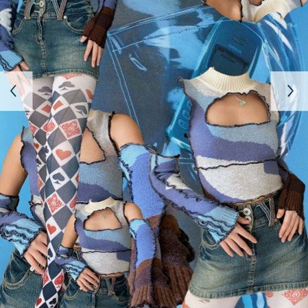 reworked patchwork top (Category: Other Tops) located in Singapore. Submitted by jelicloset (Listing ID 1360346752, Image 1). Description: reworked top, knotted material almost. bought from overseas, comes with arm sleeves!.