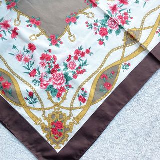 日本玫瑰花大方巾/scarf64200167400834110