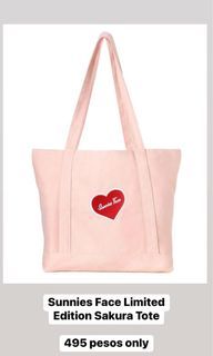 Sunnies Face Limited Edition Carry All Tote in Sakura