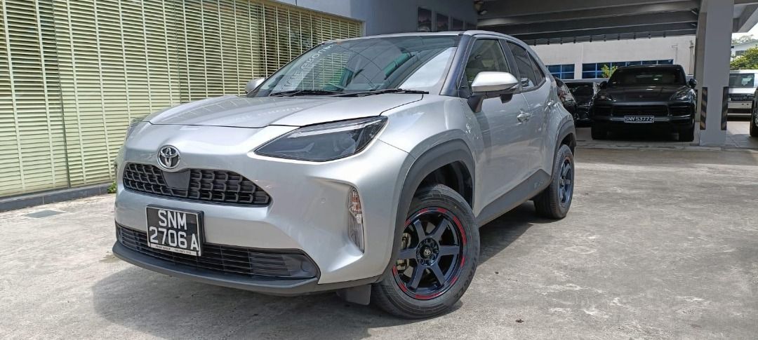 Toyota Yaris Cross 1.5 XB (A) (Category: Used Cars) located in Singapore. Submitted by primemotor (Listing ID 1360299428, Image 1). Description: Elegant Silver SUV, One Owner Only, Reliable Drive, Low Mileage Done, Low Maintenance Cost, Very Well Maintained, easy Financing, Flexible In-House Loan packages Available. Contact us-Stanley - 97953533 Larry - 96861029 Bobby 86863300 .