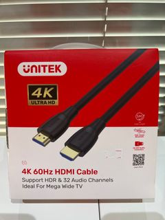 UNITEK 4K 60Hz HDMI CABLE
