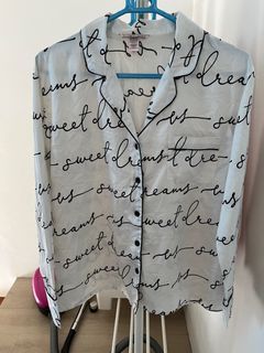 Victoria’s Secret silk top sleepwear