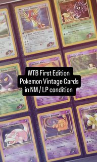 100+ Pokemon first edition For Sale Toys Games Carousell
