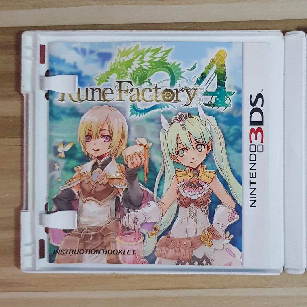 3DS - Rune Factory 4 (Category: Nintendo) located in Manila. Submitted by rxxn1 (Listing ID 1360395289, Image 3). Description: 📌Price + SF 📌Price is negotiable 📌payment first – Gcash 📌No return, No refund, No exchange.