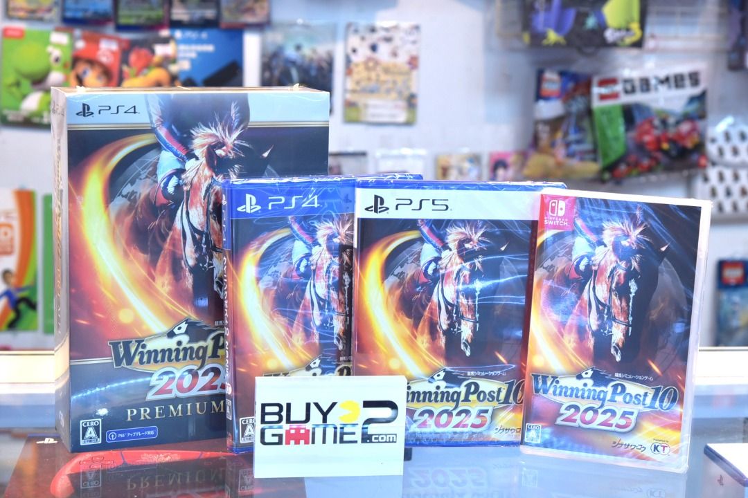 全新) Switch/ PS5/ PS4 Winning Post 10 2025 (日版/ 日本