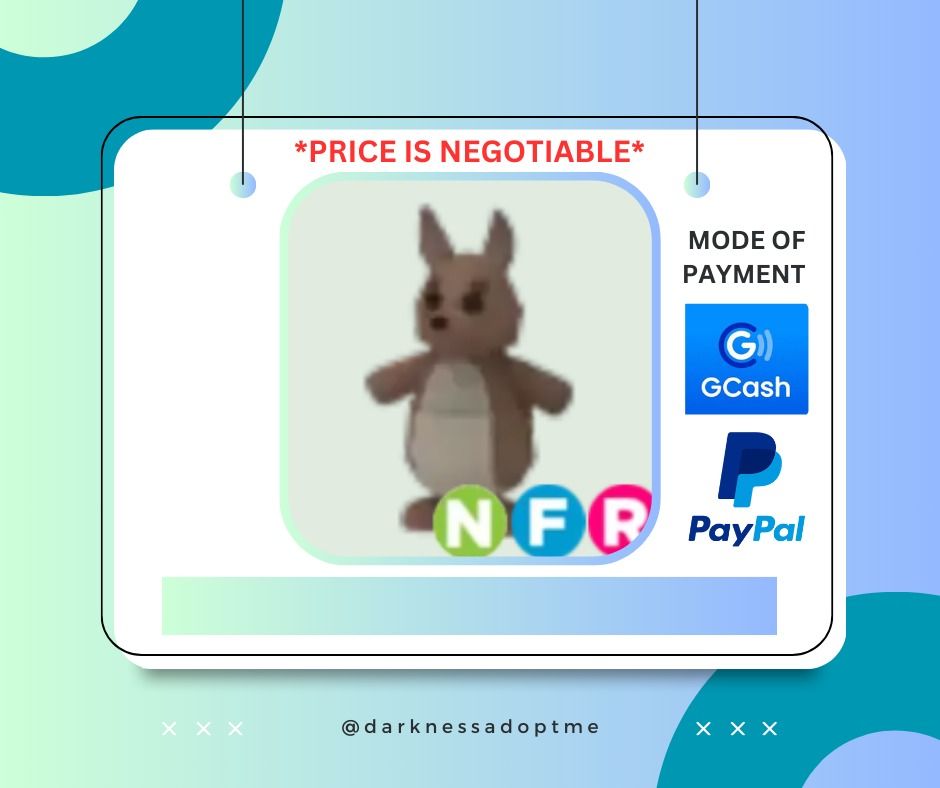 ADOPT ME | NEON FLY RIDE NFR KANGAROO | ROBLOX, Video Gaming, Gaming ...