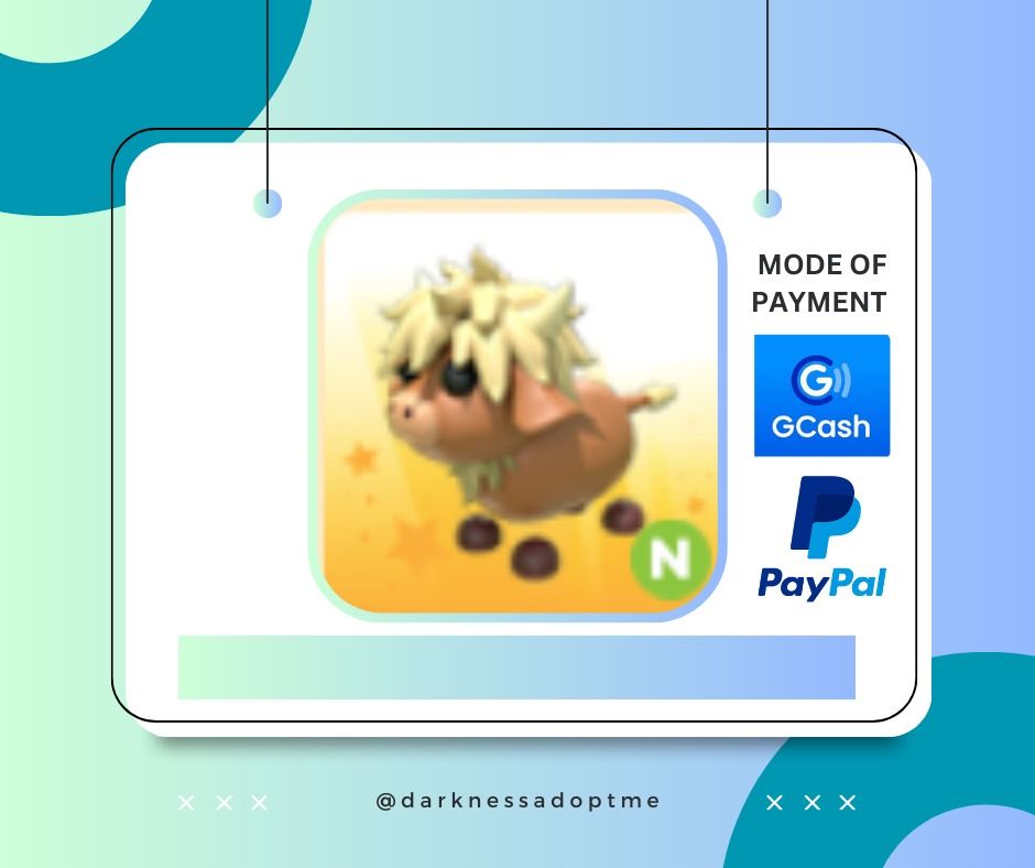 ADOPT ME | NEON HIGHLAND COW | ROBLOX (Category: In-Game Products) located in Manila. Submitted by lincolnadoptme (Listing ID 1360511708, Image 1). Description: STRICTLY PAYMENT FIRST. WILLING TO MEET IN GAME. NO RESERVATION. OPEN FOR PRE-ORDERS MODE OF PAYMENT: GCASH/BANK TRANSFER/PAYPAL .