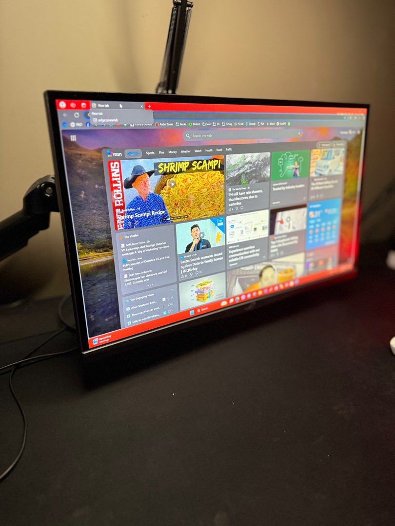 Asus ROG PG248QP 540hz 24” (Category: Monitor Screens) located in Manila. Submitted by marcligon313080 (Listing ID 1360562688, Image 1). Description: Original Price 65k Used for a month only 10/10 condition No defects.