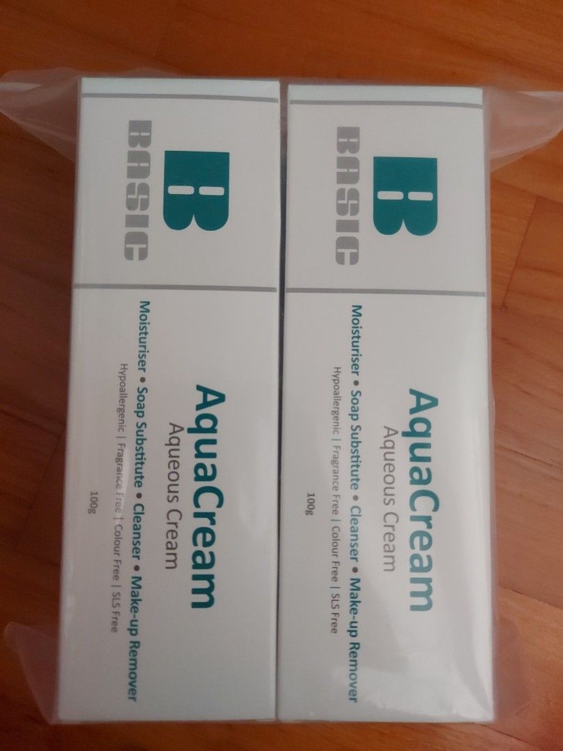 Basic AquaCream (Category: Body Care) located in Singapore. Submitted by trying_to_be_a_good_seller05 (Listing ID 1360464716, Image 1). Description: Brand-new Expiry 02/2027 singpost registered mail add $2.