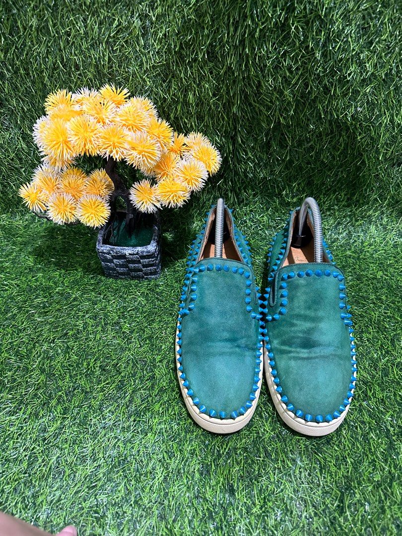 christian louboutin slip on (Category: Sneakers) located in Marikina City. Submitted by georgiaprelovestuff (Listing ID 1360516028, Image 1). Description: size 39 PLEASE READ BEFORE MAKING AN OFFER: 🔹No inclusions since this is preloved 🔹NO to low ballers please 🔹NO meetups due to busy schedule 🔹If you make an offer, please get the item let's not waste each other's time 🔹Please manage your expectation since all items are preloved 🔹1-2days r