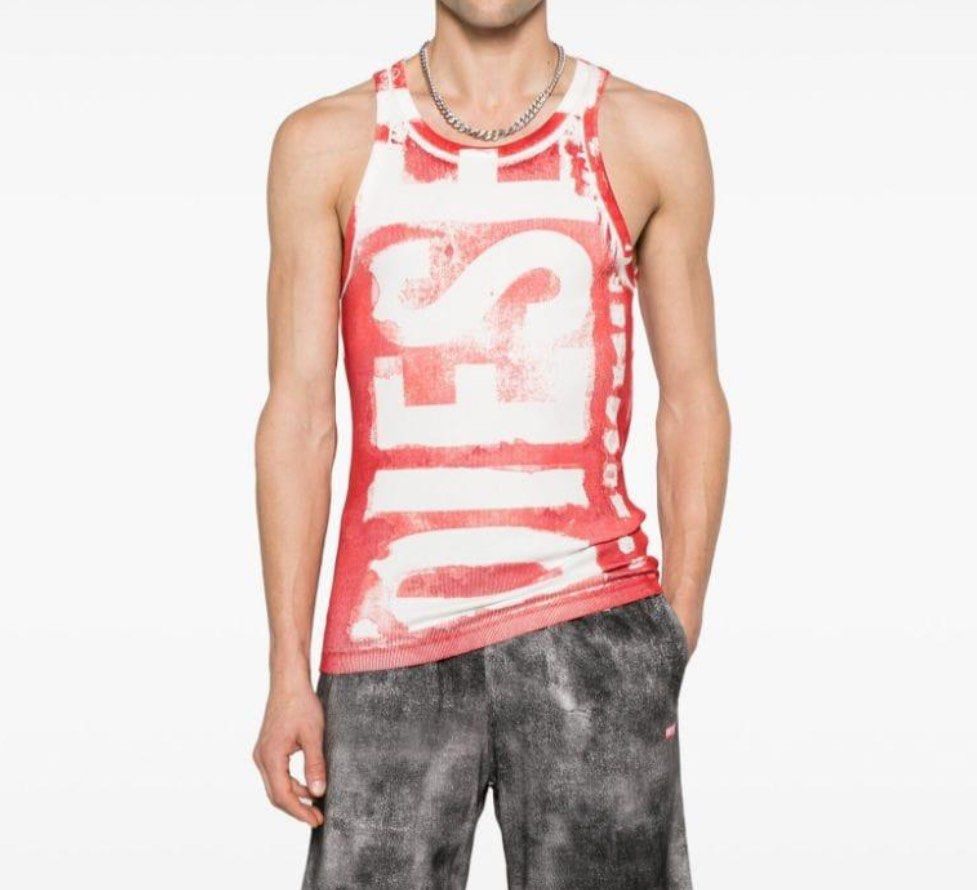 DIESEL Logo Tank Top (Category: Vests) located in Pasig City. Submitted by commonedit (Listing ID 1360460685, Image 2). Description: Diesel Logo Tank top.