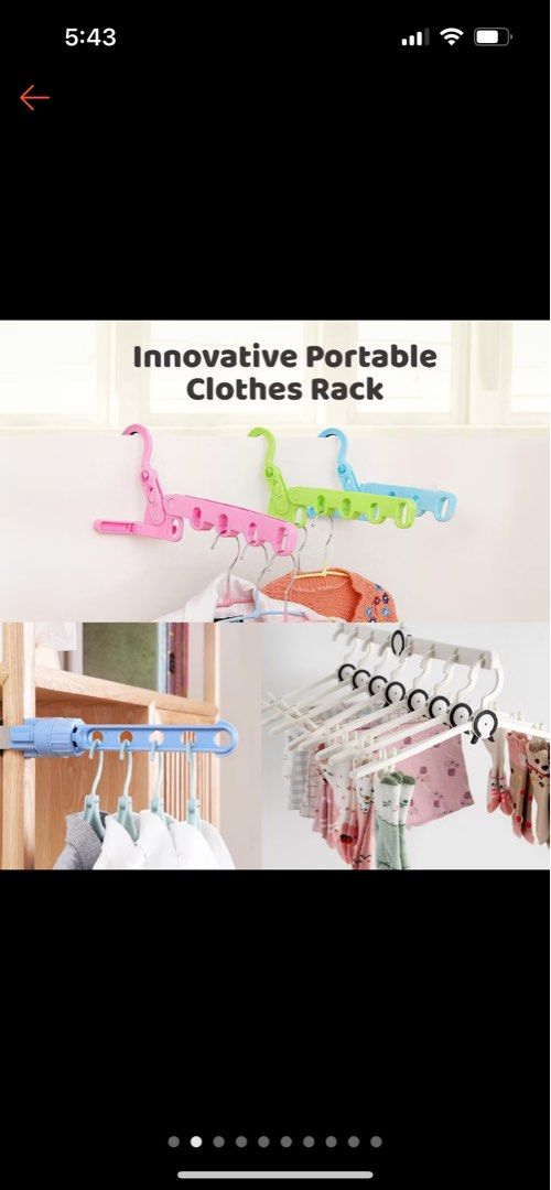 Foldable Hanger( Grey color)