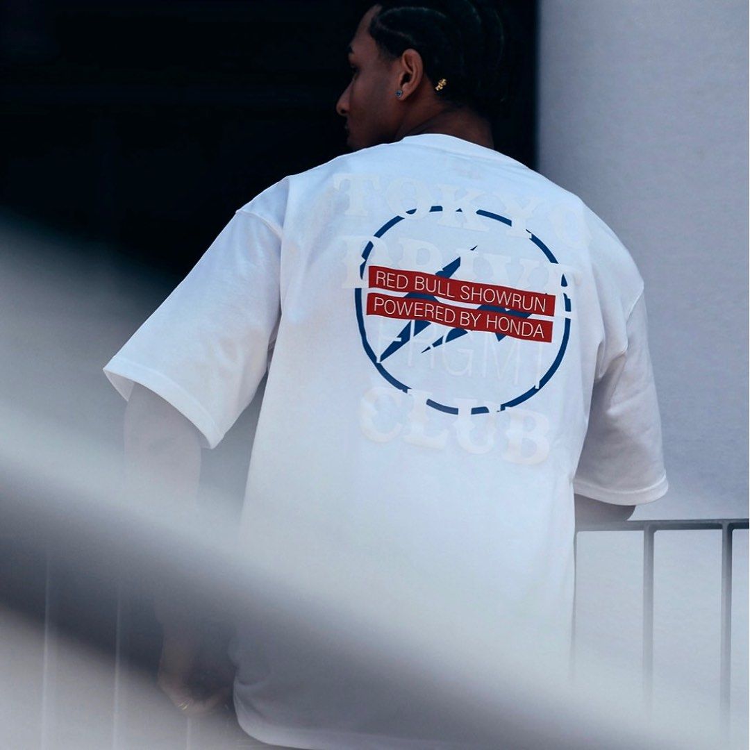 fragment design x Red Bull x HONDA x Tokyo Drive Car Club Tee, 男 