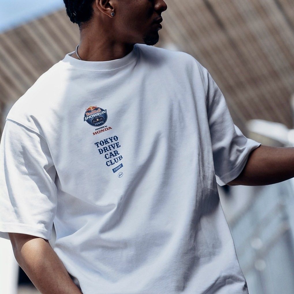 fragment design x Red Bull x HONDA x Tokyo Drive Car Club Tee, 男 