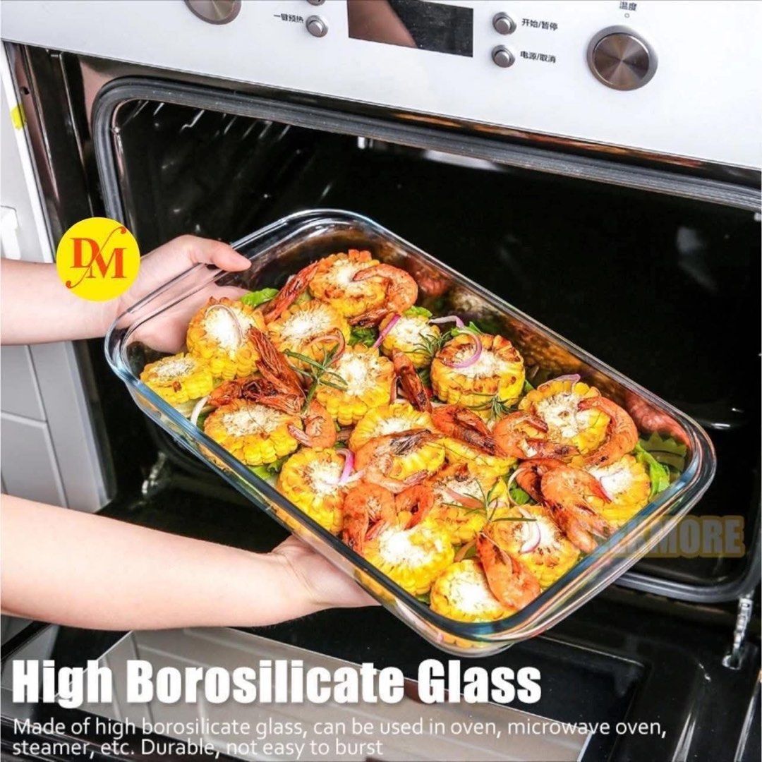 Glass Baked Plate (Category: Bakeware) located in Talavera. Submitted by jayreensbeautique (Listing ID 1360399444, Image 3). Description: Restock!! Glass Baked Plate High Quality Makapal 1L Rt: ₱205 Rs: ₱155 1.6L Rt: ₱235 Rs: ₱185 2.2L Rt: ₱300 Rs: ₱250 3L SUPER BIG Rt: ₱380 Rs: ₱330 DM-AFL.AIL.MFF.MSF.