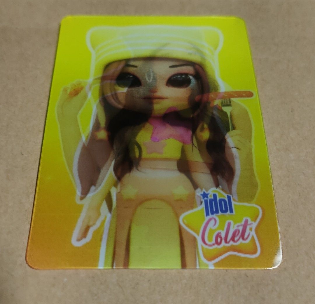 Idol Cheesedog x BINI Colet Photocard (Category: K-Wave Merchandise) located in Quezon City. Submitted by ayatooooo (Listing ID 1360490526, Image 1). Description: WYSIWYG.