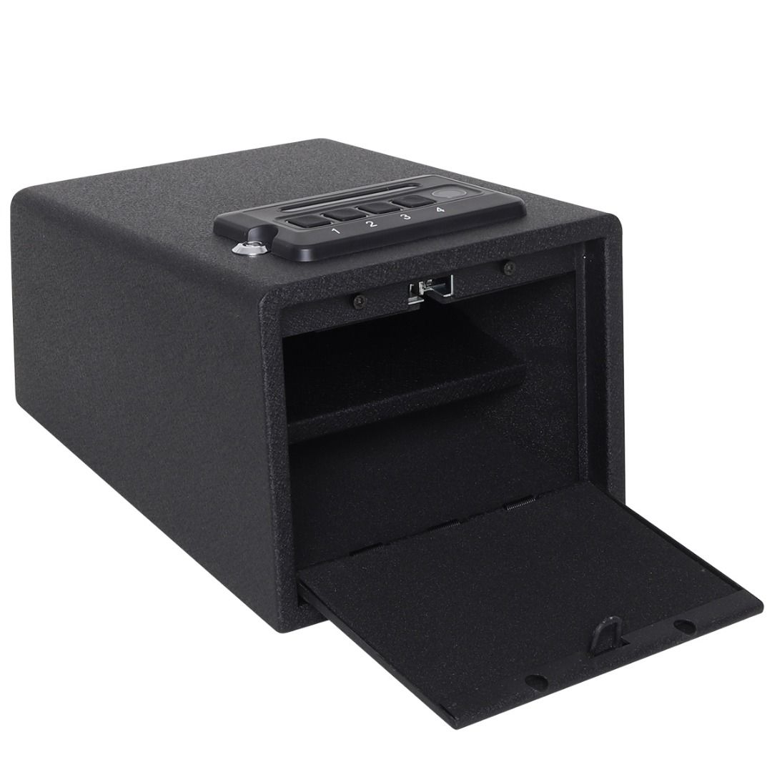 iSAFE Electronic Digital Fingerprint Safe (Category: Safe) located in Makati City. Submitted by costuless_inc. (Listing ID 1360407486, Image 2). Description: Item Code: SF-195FP BLK SALE PRICE: ₱2,499.00 Note: Price may change without prior notice. iSAFE Electronic Digital Fingerprint Safe, emergency key to open ♡ Color: Black ♡ Material: Steel ♡ Size: H18 x W23 x D29cm ♡ One-touch re-set button inside safe ♡ Time out period: After 3 attempts ♡ B
