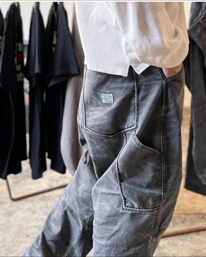 LIBERAIDERS SARROUEL CHINO PAINTER PANTS, 他的時尚, 褲子